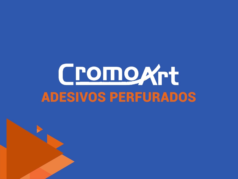 Adesivos Perfurados
